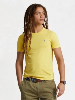 Zdjęcie produktu Polo Ralph Lauren T-Shirt 710671438358 Żółty Custom Slim Fit