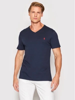 Zdjęcie produktu Polo Ralph Lauren T-Shirt 710671453091 Granatowy Custom Slim Fit