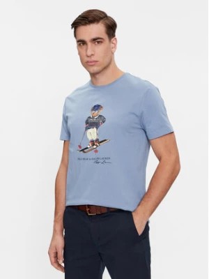 Zdjęcie produktu Polo Ralph Lauren T-Shirt 710853310027 Niebieski Slim Fit