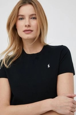 Zdjęcie produktu Polo Ralph Lauren t-shirt damski kolor czarny