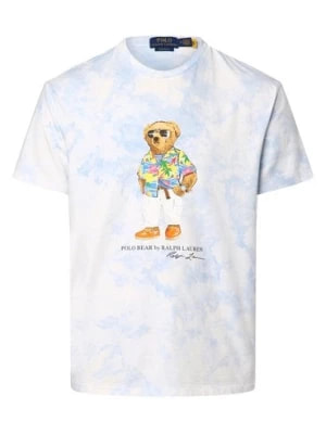 Zdjęcie produktu Polo Ralph Lauren T-shirt - klasyczny krój Mężczyźni Bawełna niebieski nadruk,