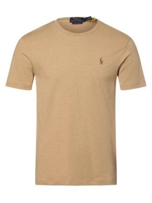 Zdjęcie produktu Polo Ralph Lauren T-shirt męski Mężczyźni Bawełna beżowy|brązowy marmurkowy,