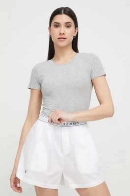 Zdjęcie produktu Polo Ralph Lauren t-shirt piżamowy kolor szary