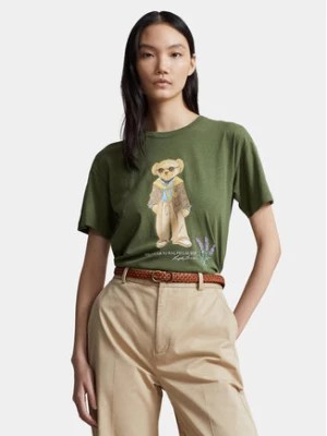 Zdjęcie produktu Polo Ralph Lauren T-Shirt Prov Bear T 211924292001 Zielony Regular Fit