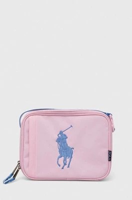 Zdjęcie produktu Polo Ralph Lauren torba na lunch dziecięca kolor różowy