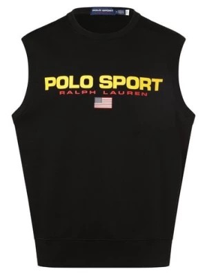 Zdjęcie produktu Polo Sport Bluza męska Mężczyźni Bawełna czarny jednolity,
