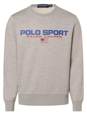 Zdjęcie produktu Polo Sport Bluza męska Mężczyźni szary nadruk,
