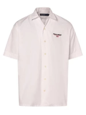 Zdjęcie produktu Polo Sport Koszula męska Mężczyźni Modern Fit Bawełna biały jednolity,