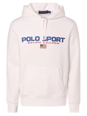 Zdjęcie produktu Polo Sport Męski sweter z kapturem Mężczyźni biały nadruk,