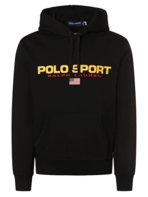 Zdjęcie produktu Polo Sport Męski sweter z kapturem Mężczyźni czarny nadruk,