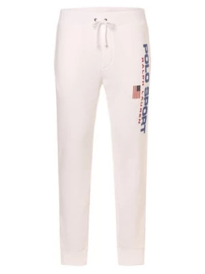 Zdjęcie produktu Polo Sport Męskie spodnie dresowe Mężczyźni biały nadruk,