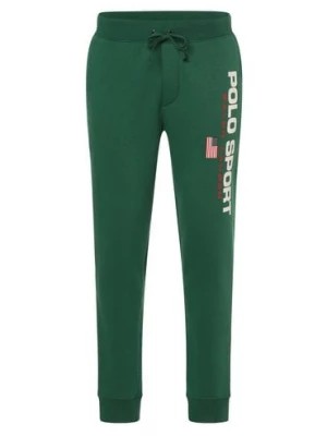 Zdjęcie produktu Polo Sport Męskie spodnie dresowe Mężczyźni zielony nadruk,