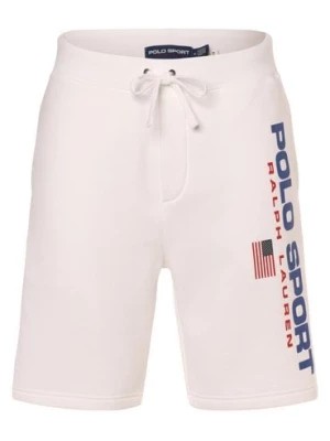 Zdjęcie produktu Polo Sport Męskie szorty dresowe Mężczyźni Bawełna biały nadruk,