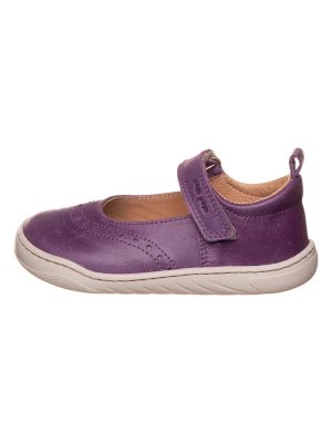 Zdjęcie produktu POM POM Skórzane buty w kolorze fioletowym do chodzenia na boso rozmiar: 30