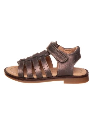 Zdjęcie produktu POM POM Skórzane sandały w kolorze brązowym rozmiar: 27