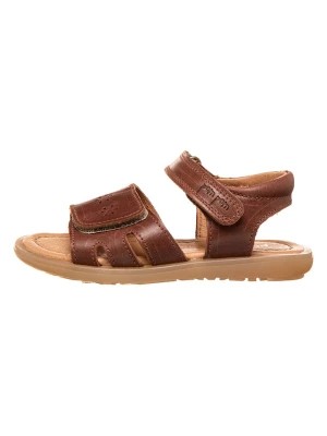 Zdjęcie produktu POM POM Skórzane sandały w kolorze brązowym rozmiar: 31