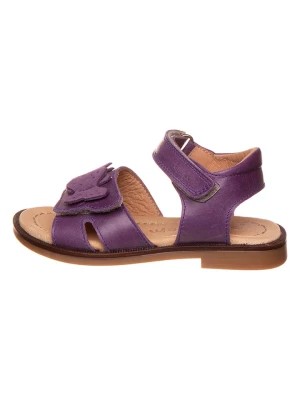 Zdjęcie produktu POM POM Skórzane sandały w kolorze fioletowym rozmiar: 27