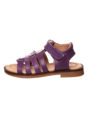 Zdjęcie produktu POM POM Skórzane sandały w kolorze fioletowym rozmiar: 29