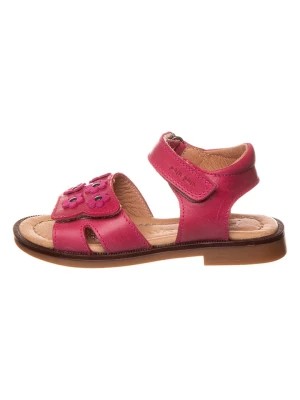 Zdjęcie produktu POM POM Skórzane sandały w kolorze różowym rozmiar: 33