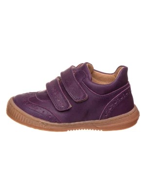 Zdjęcie produktu POM POM Skórzane sneakersy w kolorze fioletowym rozmiar: 27
