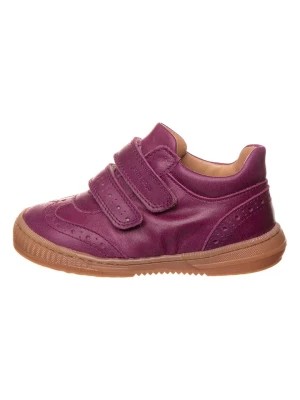 Zdjęcie produktu POM POM Skórzane sneakersy w kolorze fioletowym rozmiar: 26