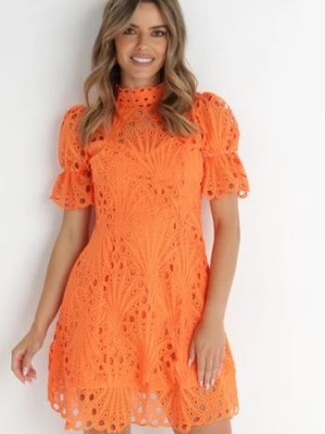 Zdjęcie produktu Pomarańczowa Sukienka Adoneus