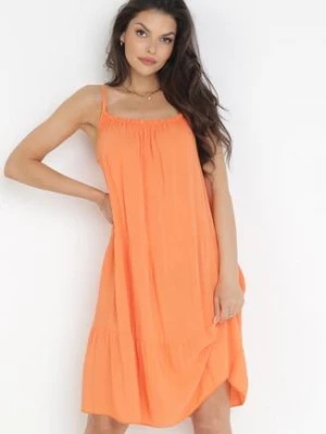 Zdjęcie produktu Pomarańczowa Sukienka Sumire