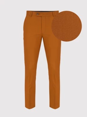 Zdjęcie produktu Pomarańczowe spodnie garniturowe P22SF-6G-021-P-S Pako Lorente