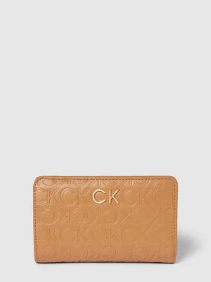 Zdjęcie produktu Portfel z detalem z logo CK Calvin Klein