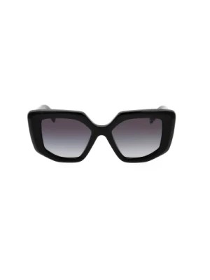 Zdjęcie produktu Prada, Modne okulary przeciwsłoneczne dla kobiet Black, female,