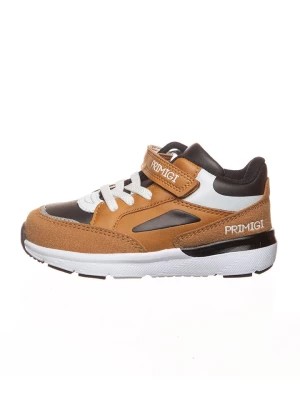Zdjęcie produktu Primigi Skórzane sneakersy w kolorze jasnobrązowym rozmiar: 24