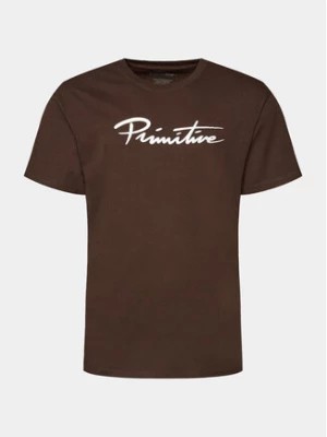 Zdjęcie produktu Primitive T-Shirt Nuevo PAPFA2309 Brązowy Regular Fit