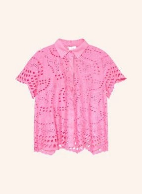 Zdjęcie produktu Princess Goes Hollywood Koszula Z Dziurkowanej Koronki pink