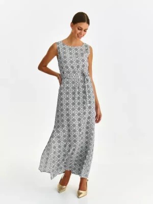 Zdjęcie produktu Printowana sukienka z wiązaniem w talii TOP SECRET