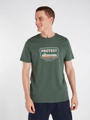 Zdjęcie produktu Protest Koszulka "Caarlo" w kolorze zielonym rozmiar: S