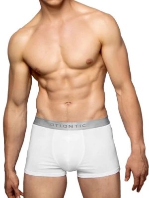 Zdjęcie produktu Przylegające do ciała bokserki męskie Atlantic- białe