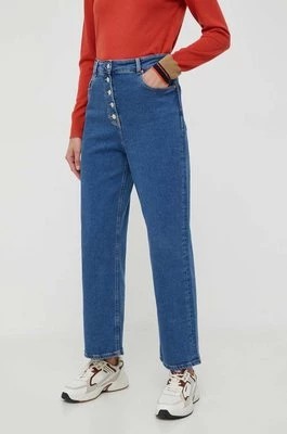 Zdjęcie produktu PS Paul Smith jeansy damskie kolor niebieski