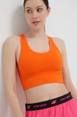 Zdjęcie produktu Puma biustonosz sportowy Infuse Evoknit kolor pomarańczowy gładki