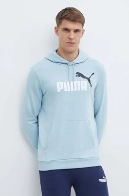 Zdjęcie produktu Puma bluza męska kolor turkusowy z kapturem 586765