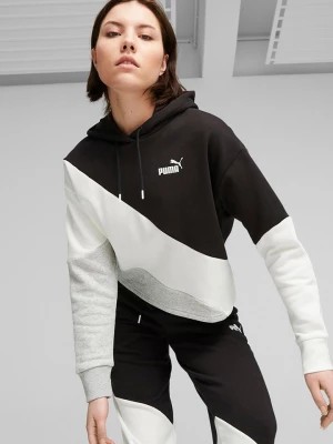 Zdjęcie produktu Puma Bluza "Power" w kolorze biało-czarno-szarym rozmiar: S