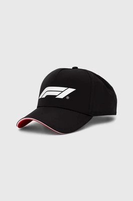 Zdjęcie produktu Puma czapka z daszkiem F1 kolor czarny z nadrukiem 025409