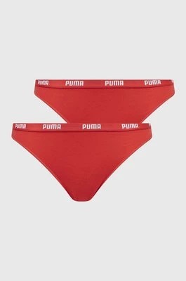 Zdjęcie produktu Puma figi 2-pack kolor czerwony 907851