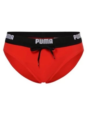 Zdjęcie produktu Puma Męskie kąpielówki Mężczyźni czerwony jednolity,