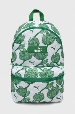 Zdjęcie produktu Puma plecak damski kolor zielony mały wzorzysty 79855