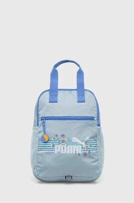 Zdjęcie produktu Puma plecak dziecięcy SUMMER CAMP kolor turkusowy mały z nadrukiem