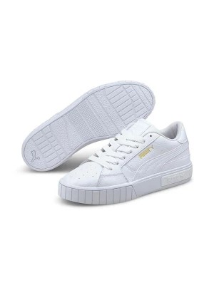 Zdjęcie produktu Puma Skórzane sneakersy "Cali Star" w kolorze biało-błękitnym rozmiar: 38,5