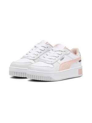 Zdjęcie produktu Puma Sneakersy "Carina Street" w kolorze biało-jasnoróżowym rozmiar: 31