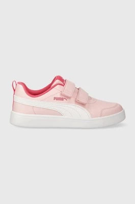 Zdjęcie produktu Puma sneakersy dziecięce Courtflex v2 kolor różowy