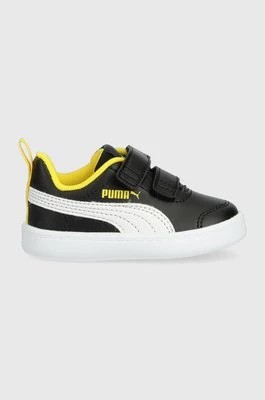 Zdjęcie produktu Puma sneakersy dziecięce Courtflex v2 V Inf kolor czarny