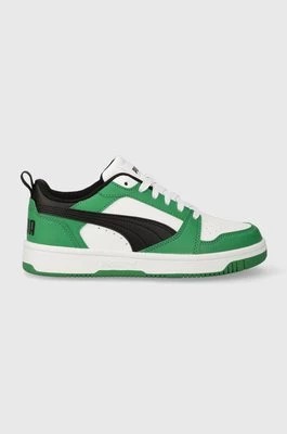 Zdjęcie produktu Puma sneakersy dziecięce Rebound V6 Lo Jr kolor zielony